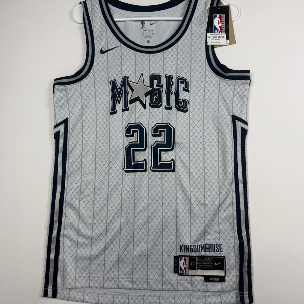 Nike Magic 22 NBA Authentics Jersey in Navy and White Size Men Small NWT